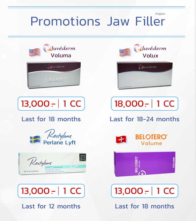 Jaw filler cost