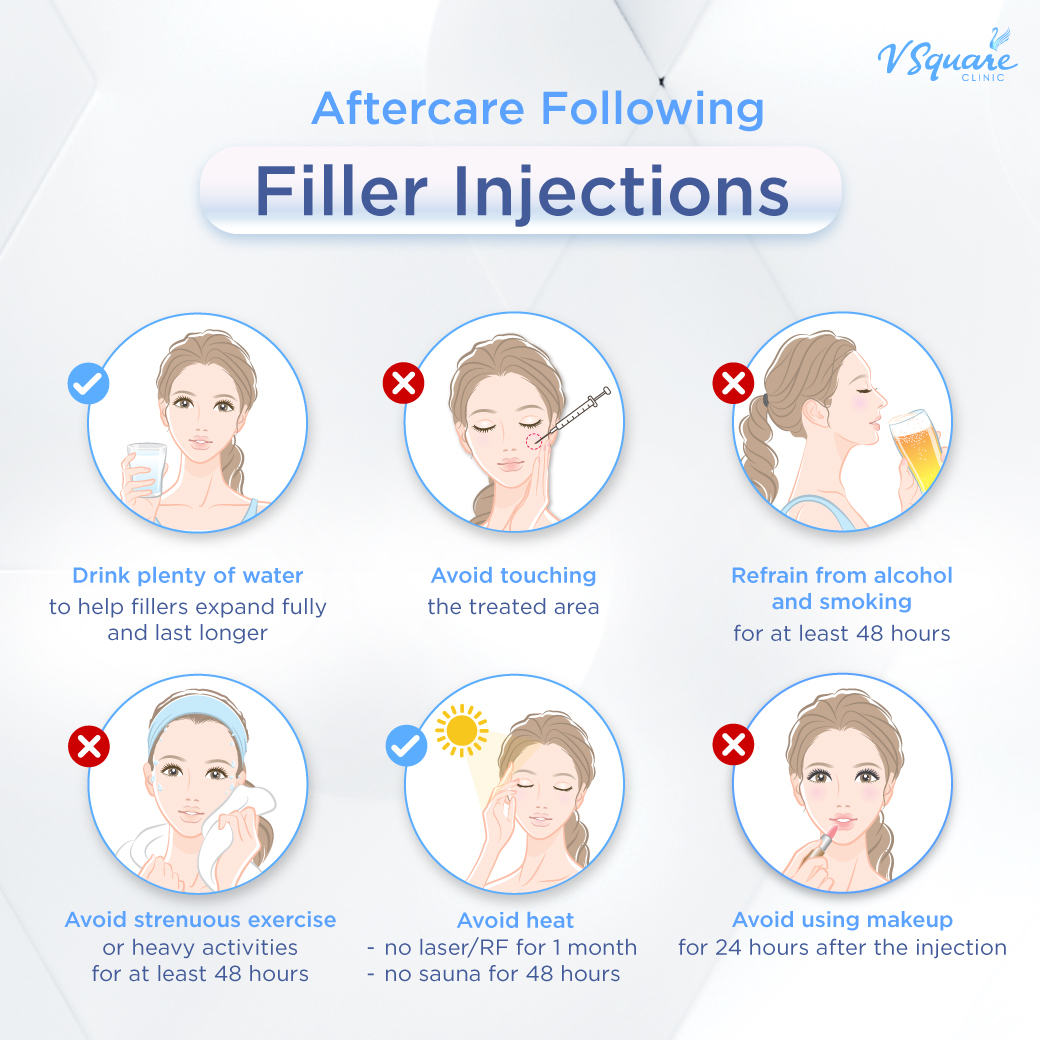 Aftercare after Hyafilia filler