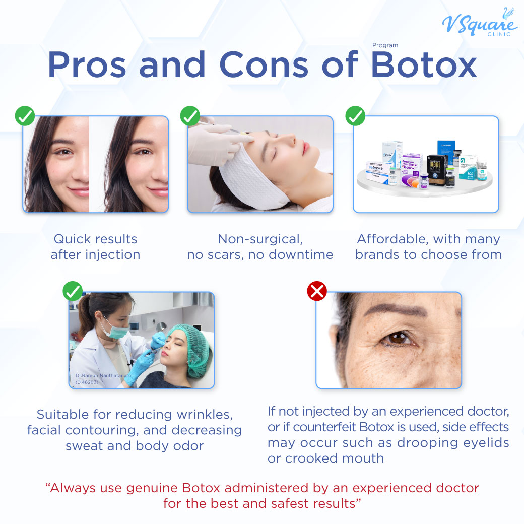 Botox wrinkle reduction for youthful skin