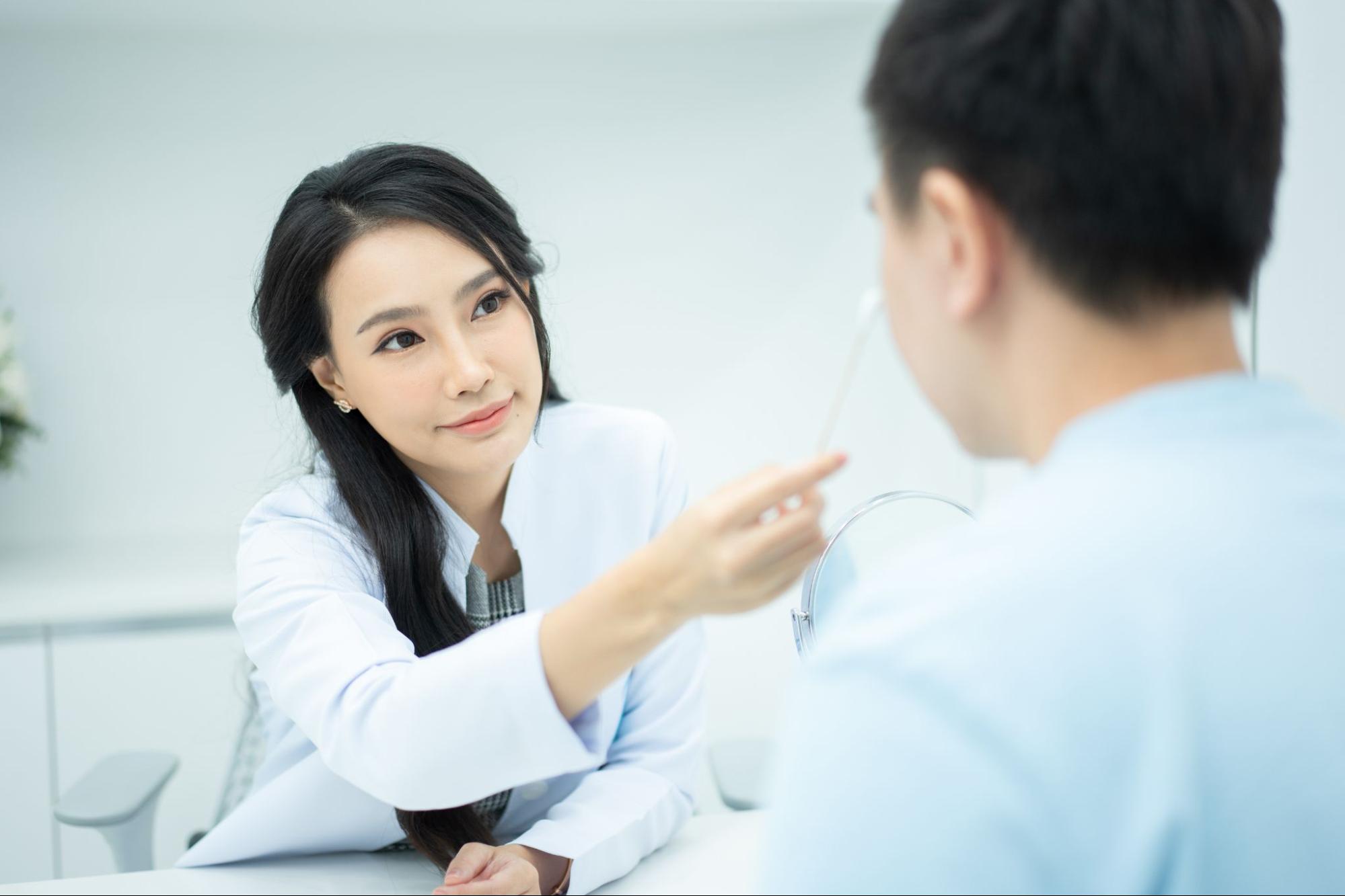 Doctor assessing concerns by Dr.Vanravee Saeou