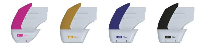 Example of straight-line cartridge