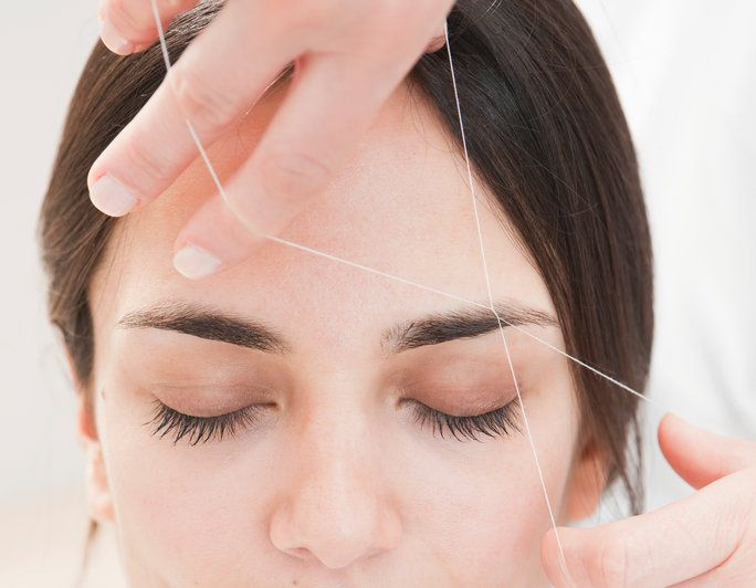 Hair removal with thread (Huang Ming)