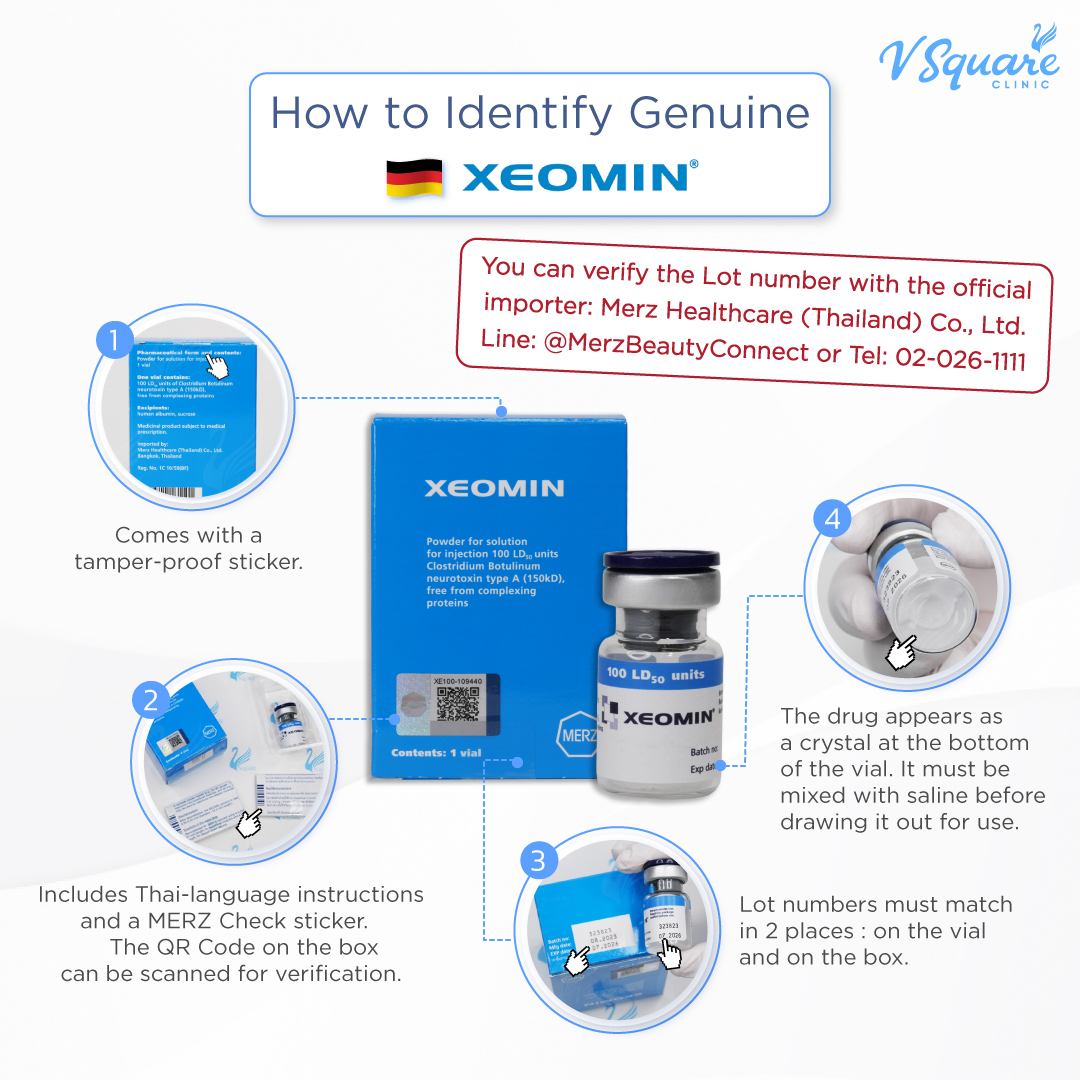 How to Identify Authentic German Xeomin Botox