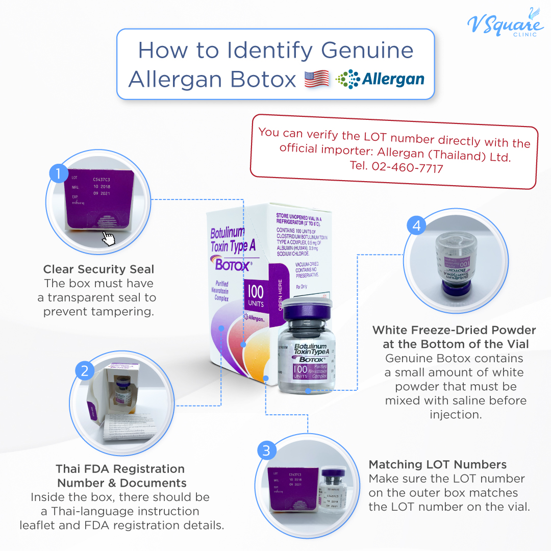 How to Identify Genuine Allergan Botox