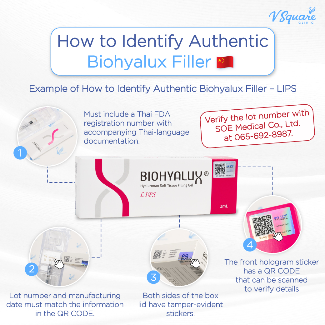 How to Identify Genuine Biohyalux Filler