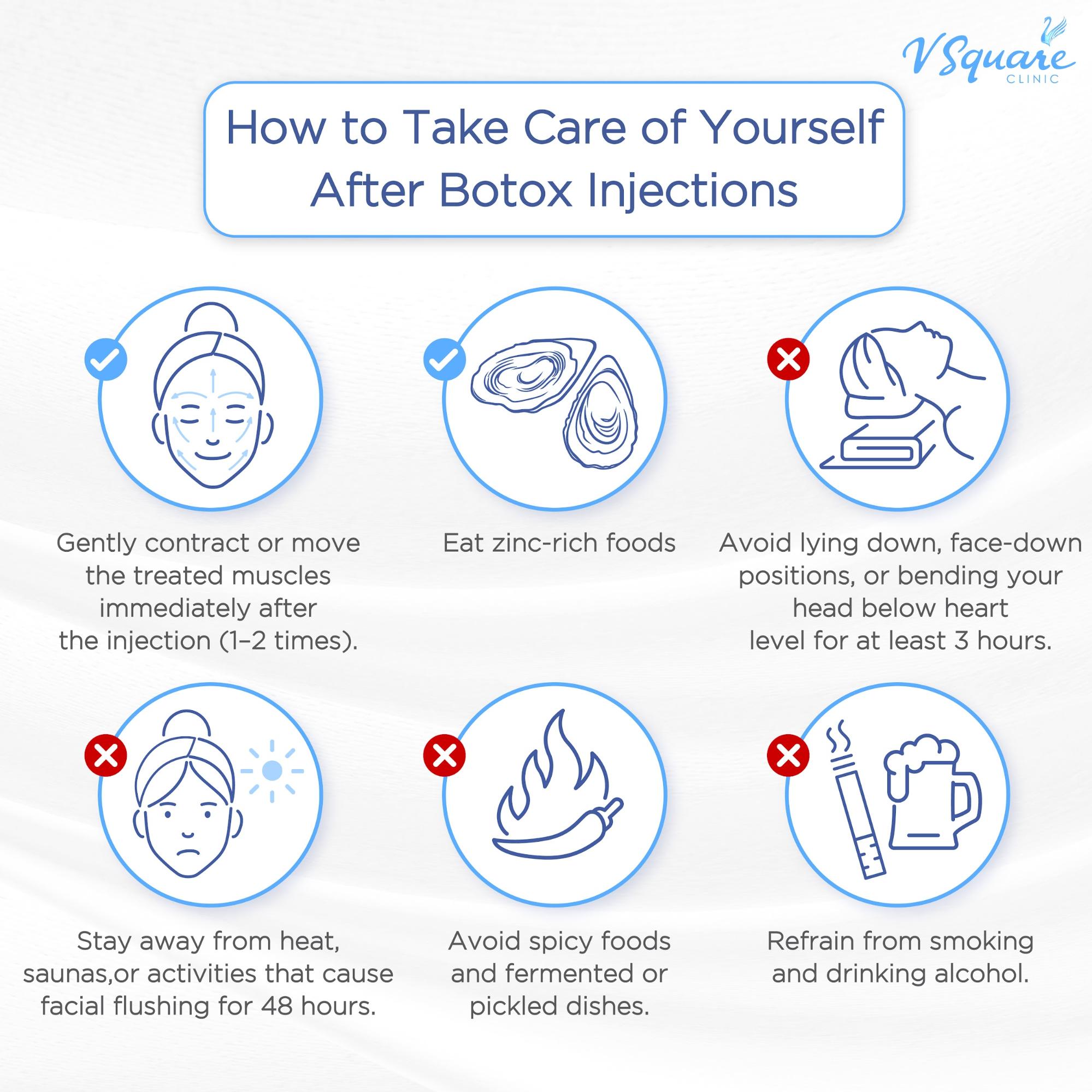 How to care for your skin after Botox injections