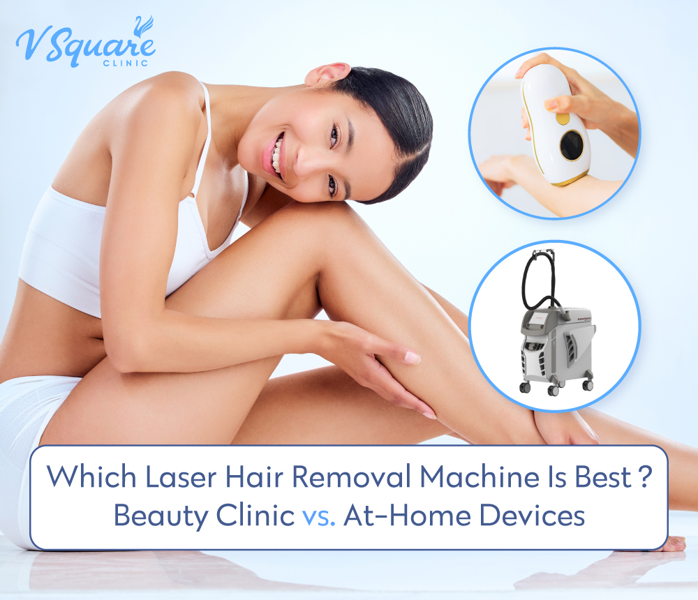 Laser hair removal machine