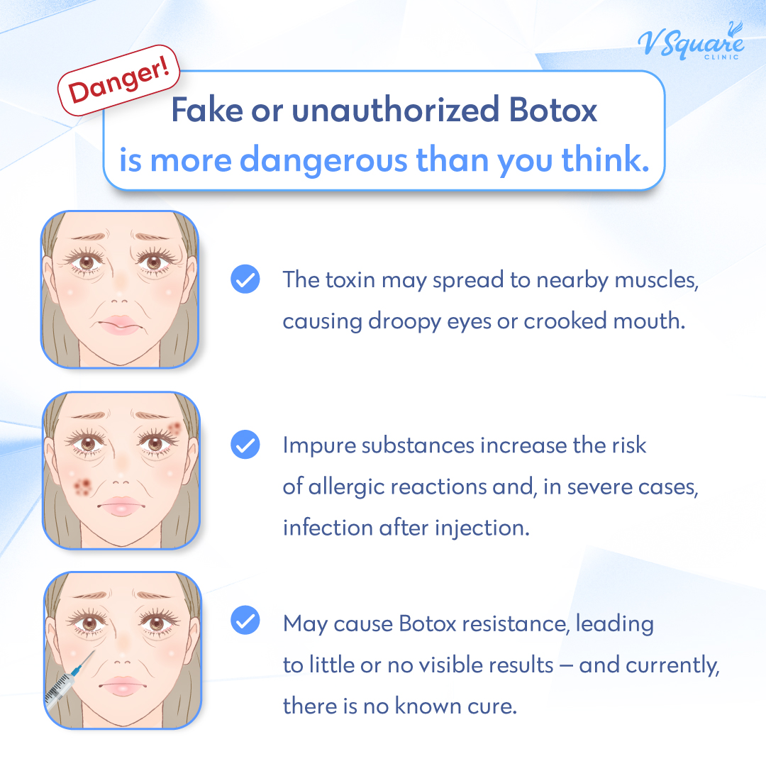 Risks of Fake Botox
