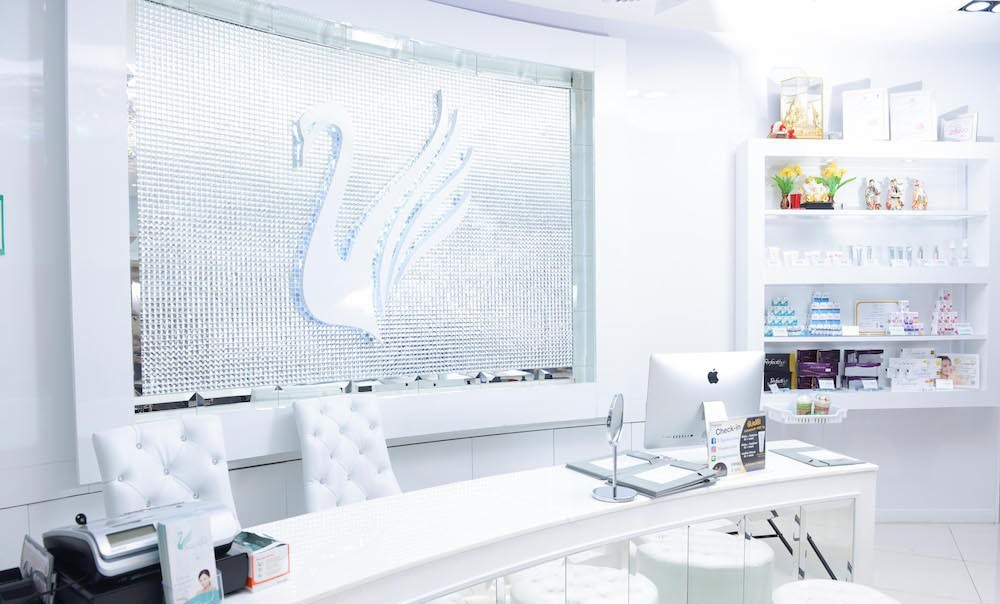 Skin Whitening Injection Clinic Environment