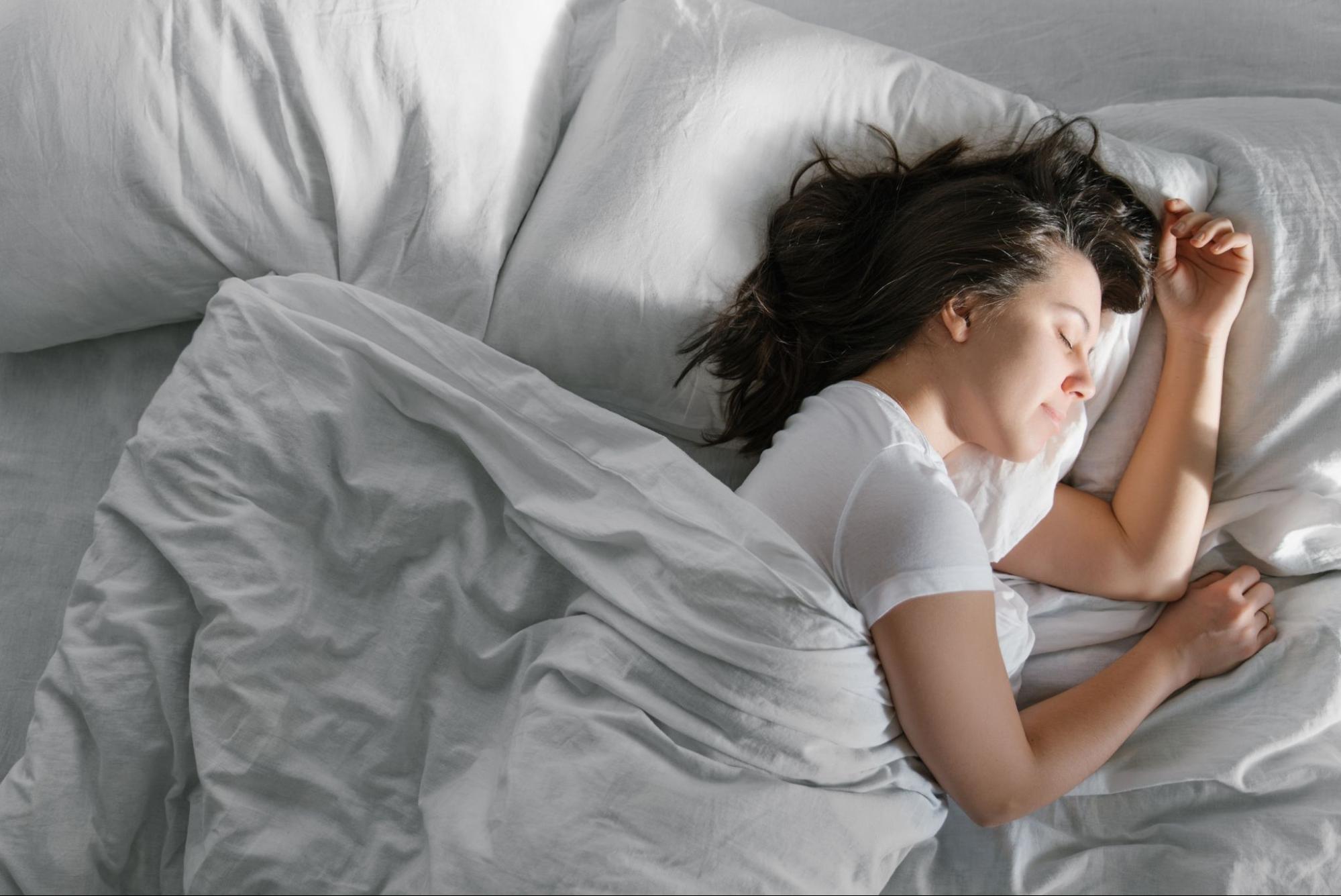 Sleeping to prevent sagging