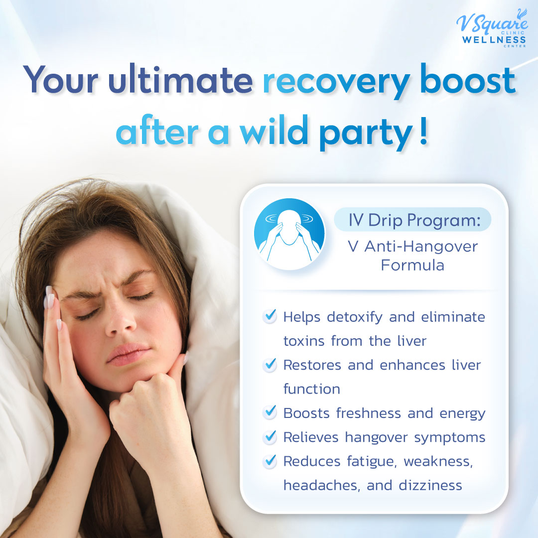 Vitamin IV drip formula for hangover remedy