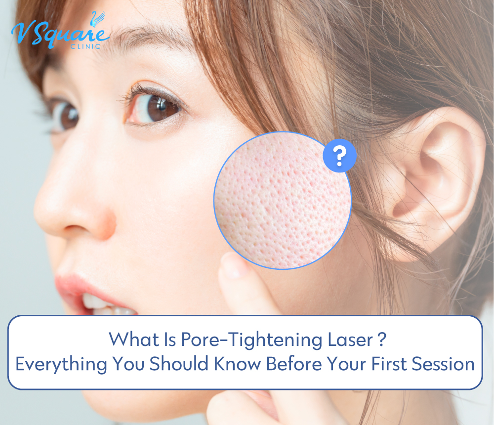 pore-tightening laser