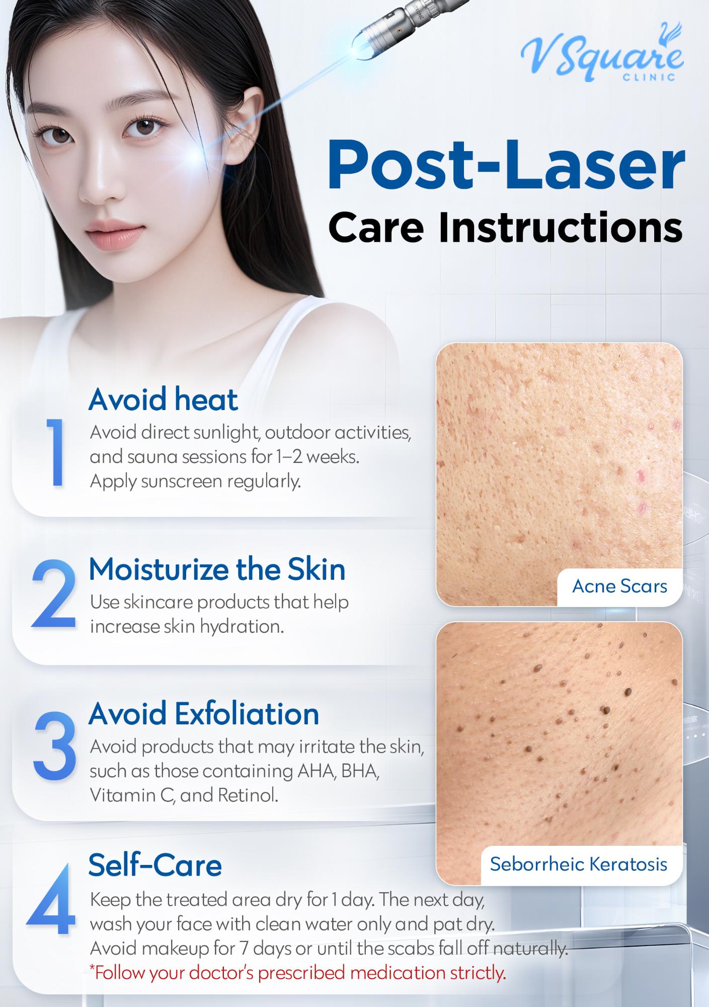 Aftercare Instructions for Pico Laser for Acne Scars