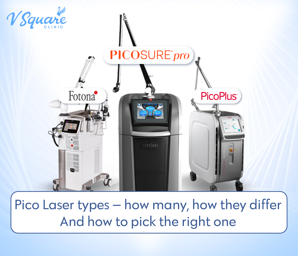 How many Pico Laser types are there