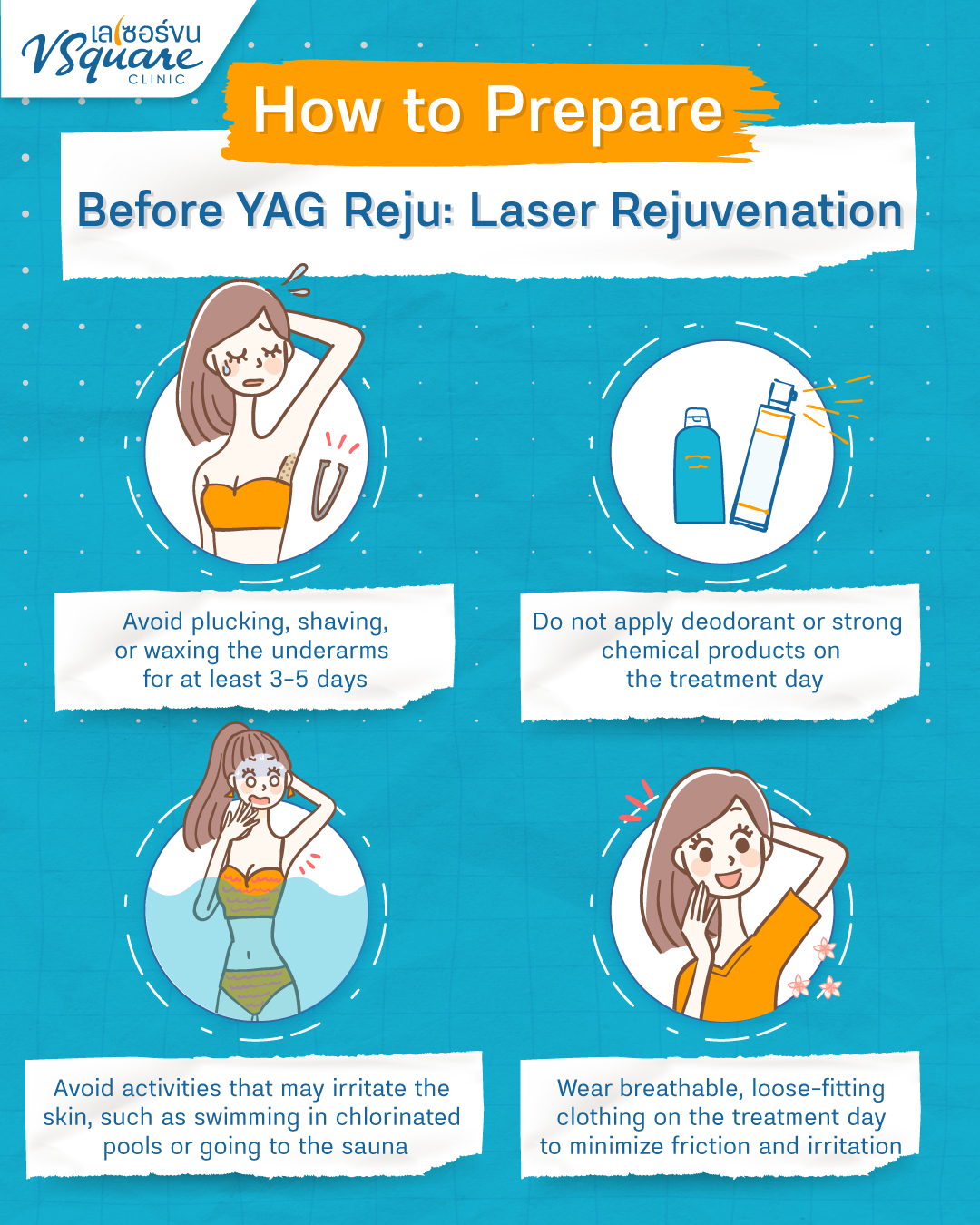 How to prepare before Yag Reju Laser Rejuvenation