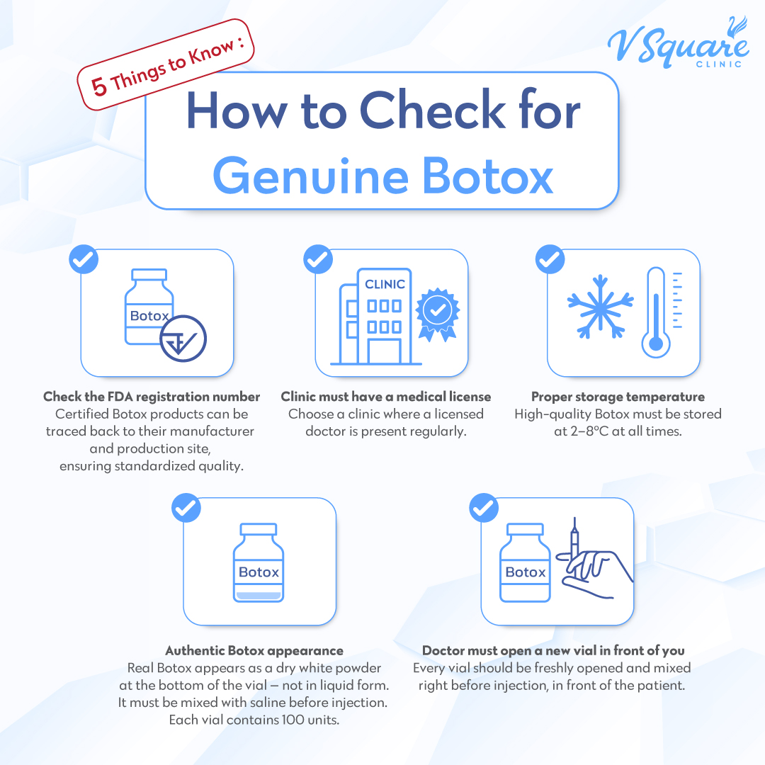 How to verify authentic inBo Botox