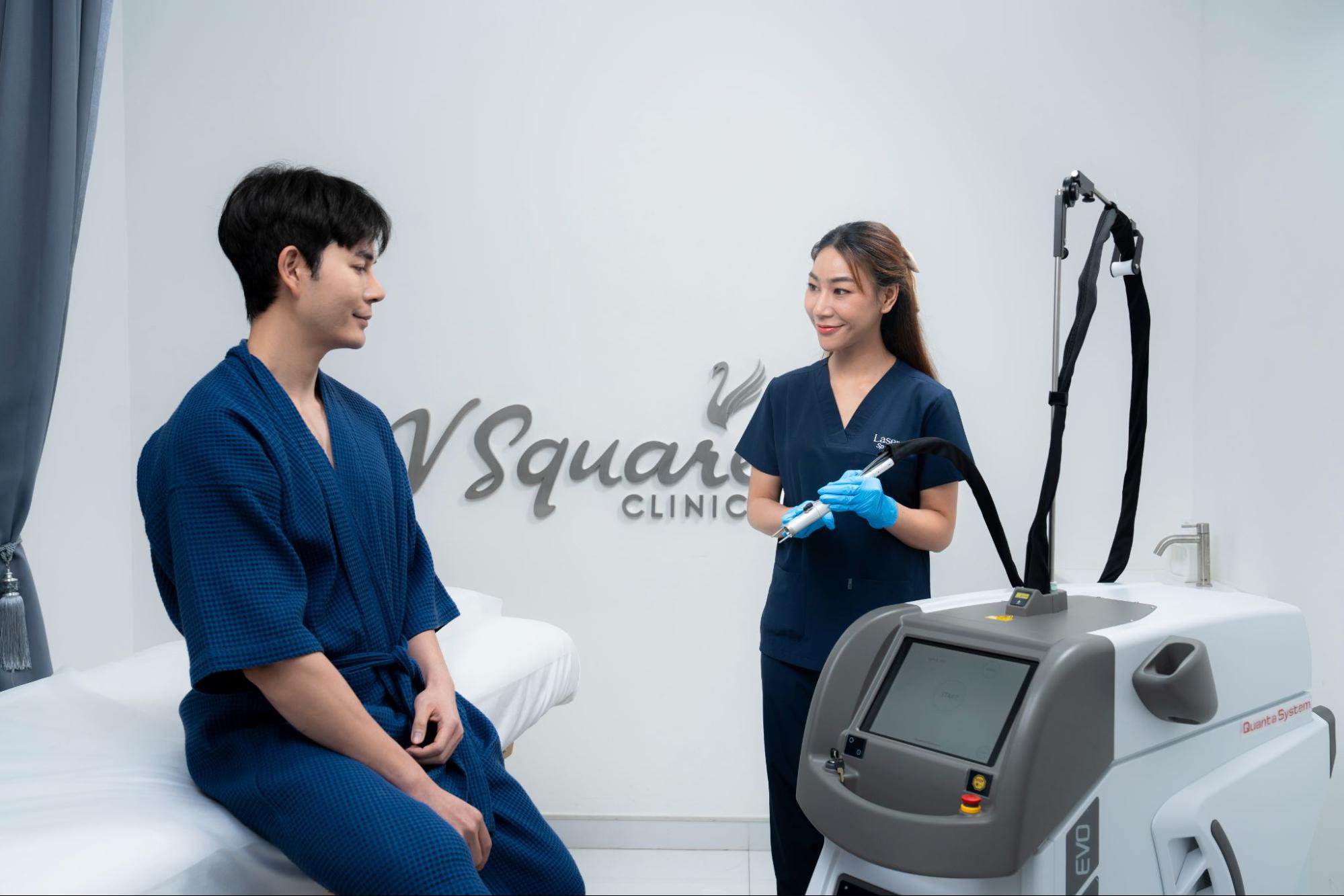 Male Brazilian laser at V Square Clinic_(นายแบบ) คุณปอนด์