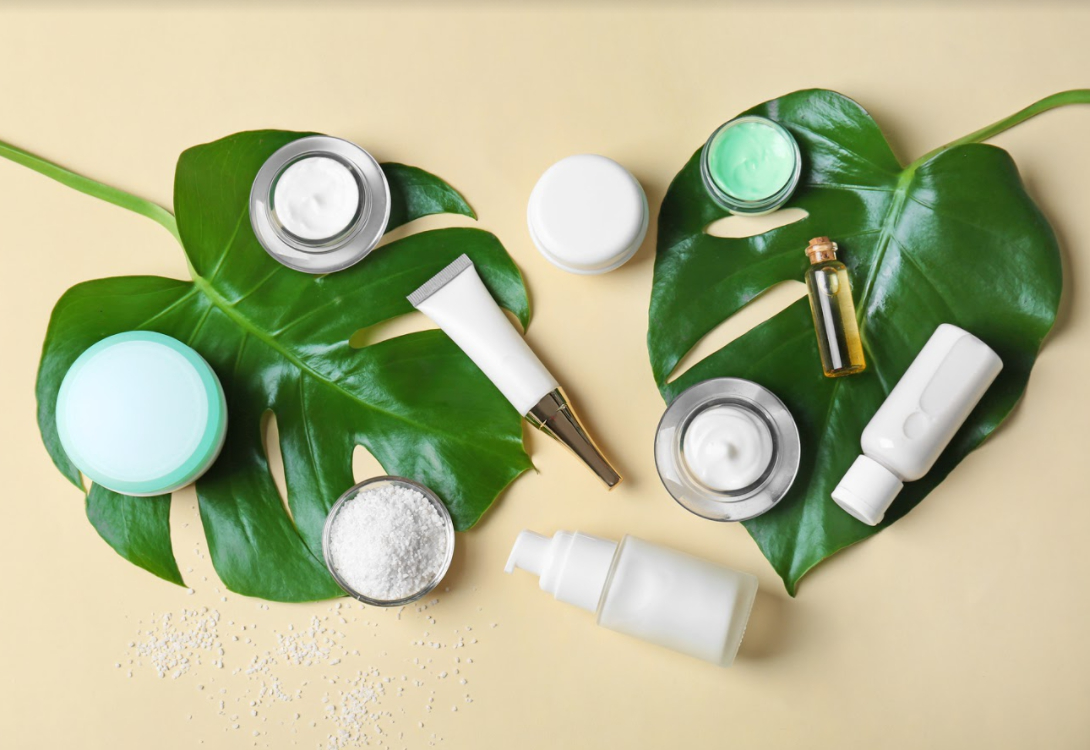 Tighten pores with toner and skincare