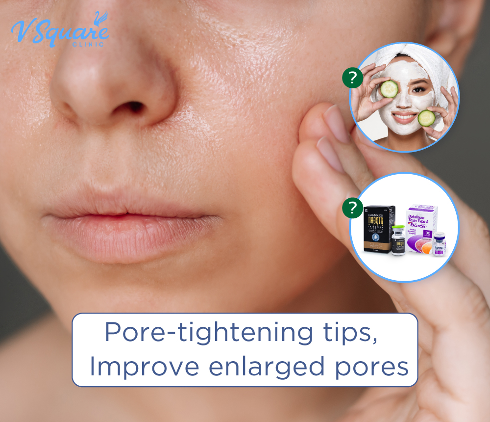 Tighten pores