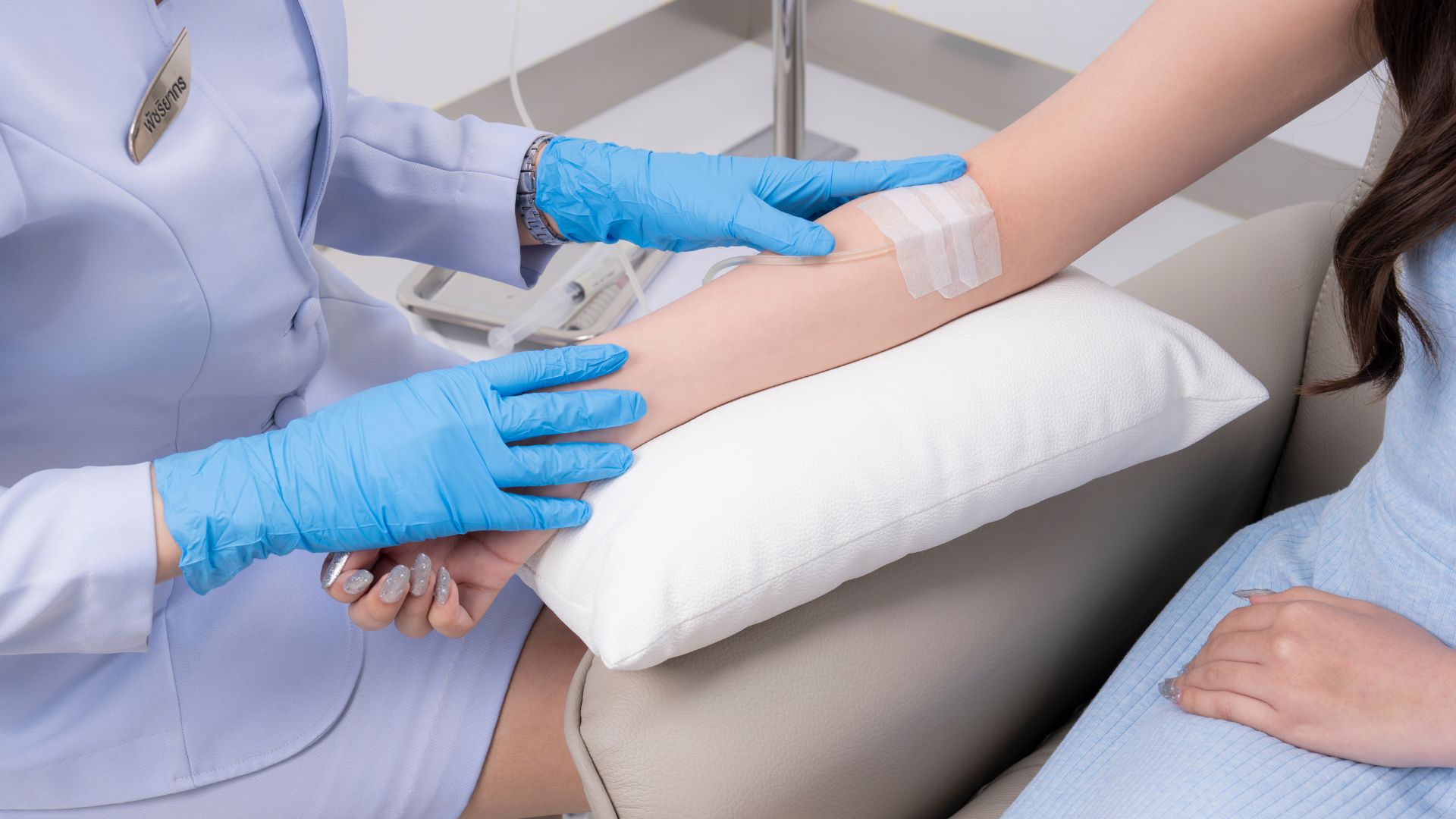 Vitamin E from IV Drip