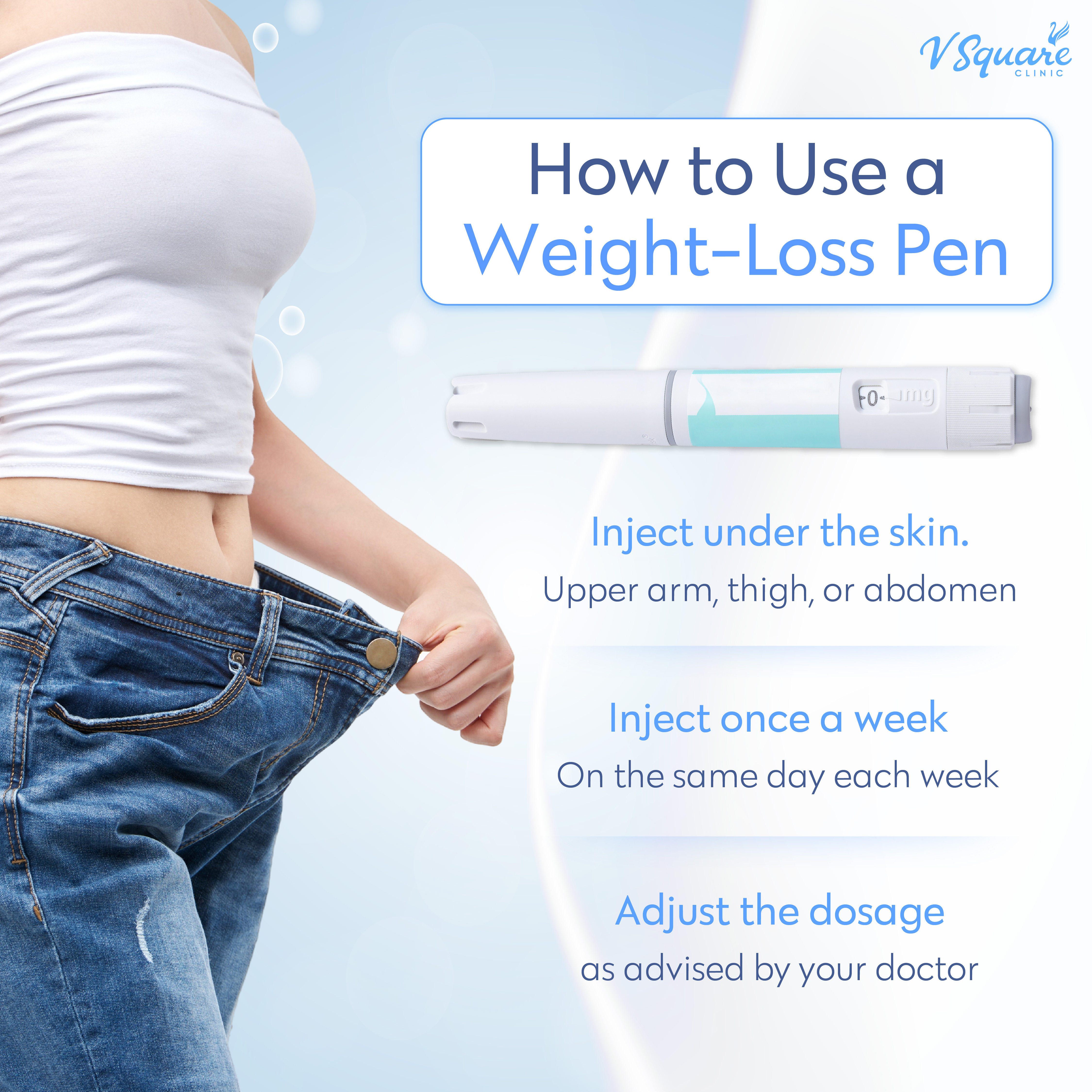 how to use a weight loss pen